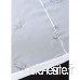 Store Romain Transparent Broderie avec Plumes Passe Tringle Décoration de Fenêtre LxH 80x120cm  Gris Clair - B07KPYN5PN